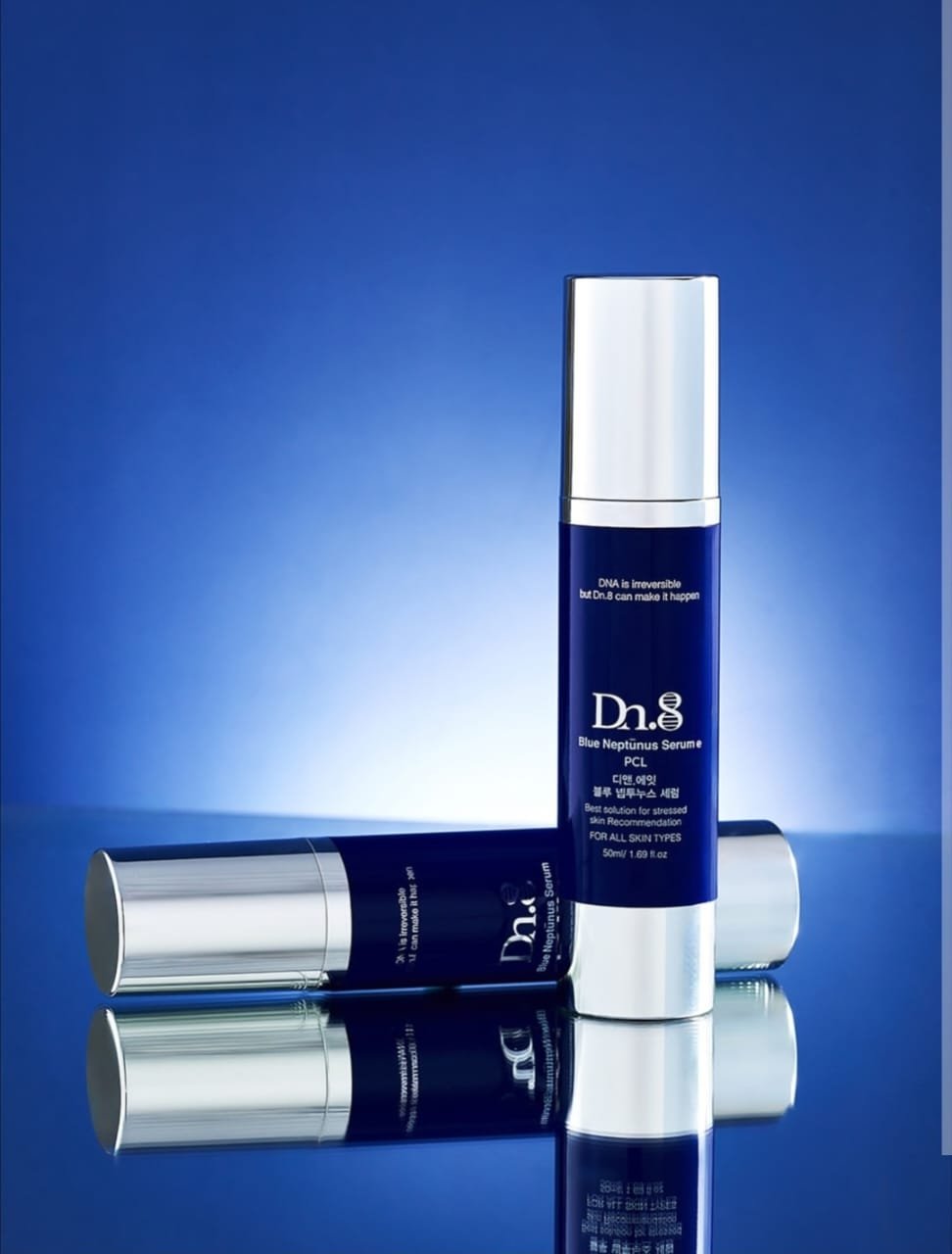 Blue Neptune Serum Packaging